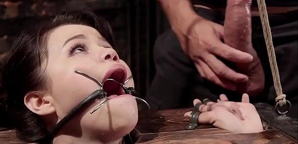  Asian slave rough doggy fucked bdsm